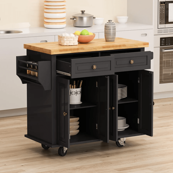 Black Kitchen Cabinets - Super Arbor