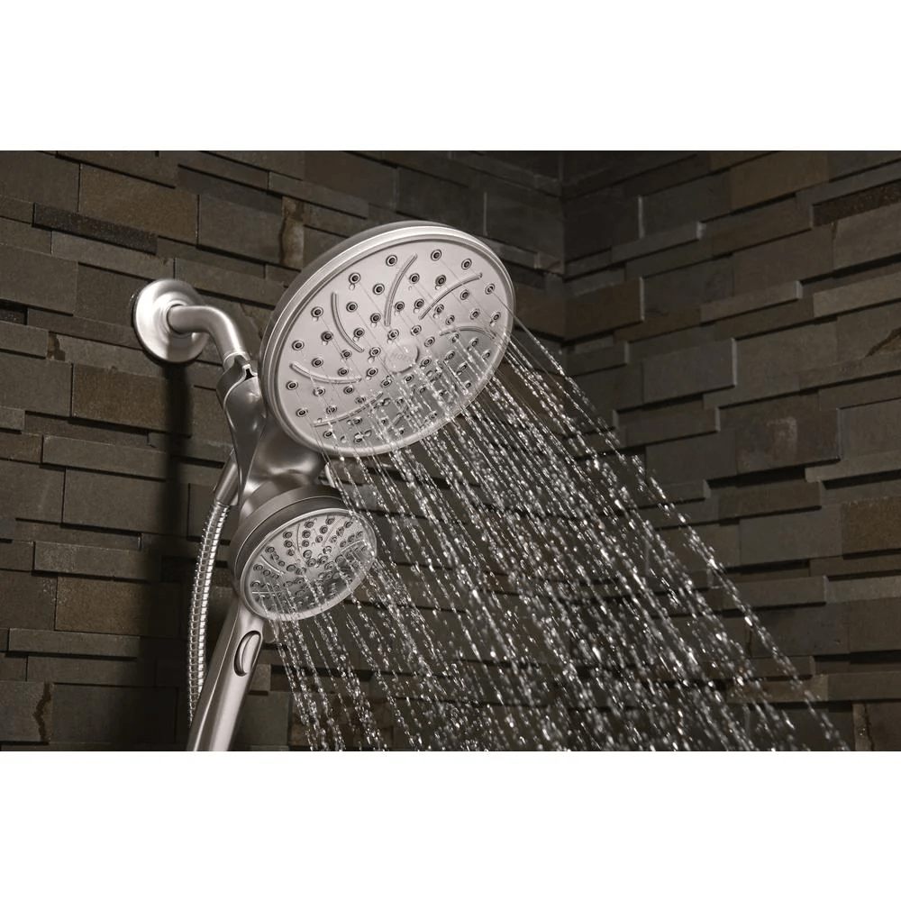 Brushed Nickel Shower Heads - Super Arbor