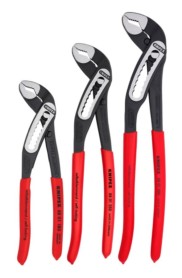 KNIPEX Alligator 3-Pack Tongue & Groove Plier Set
