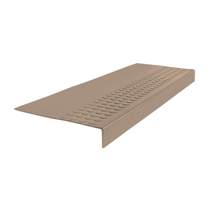 Flexco #550 Series 12-in x 48-in Dark Beige Stair Tread