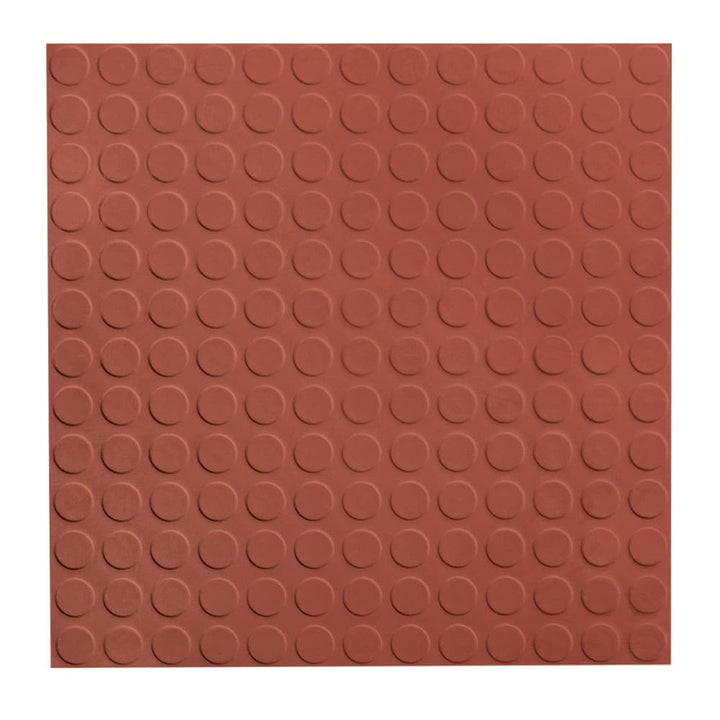 Flexco 18-in x 18-in Earth Rubber Tile Multipurpose Flooring