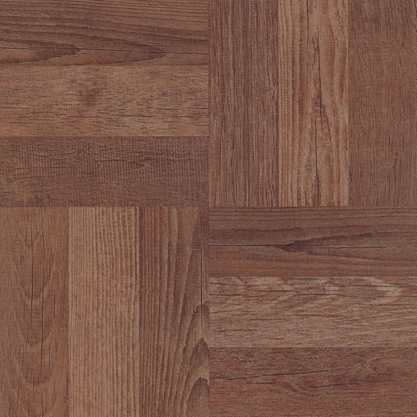 FloorPops Parquet 12 in. W x 12 in. L Peel and Stick Floor Vinyl Tiles (20 Tiles, 20 sq. ft. Case)
