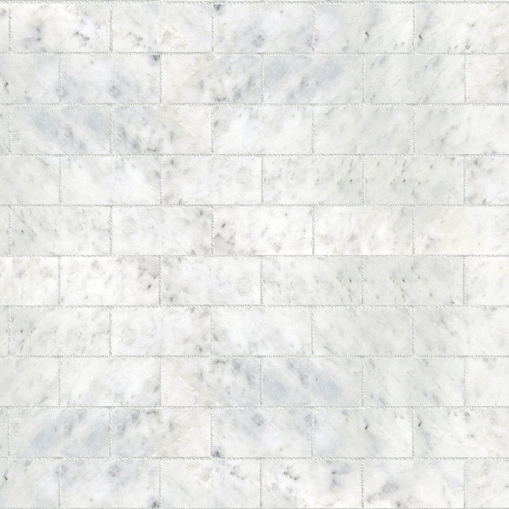 Satori Venatino 10-in x 12-in Polished Natural Stone Subway Mosaic Wall Tile (0.83-sq. ft/ Piece)