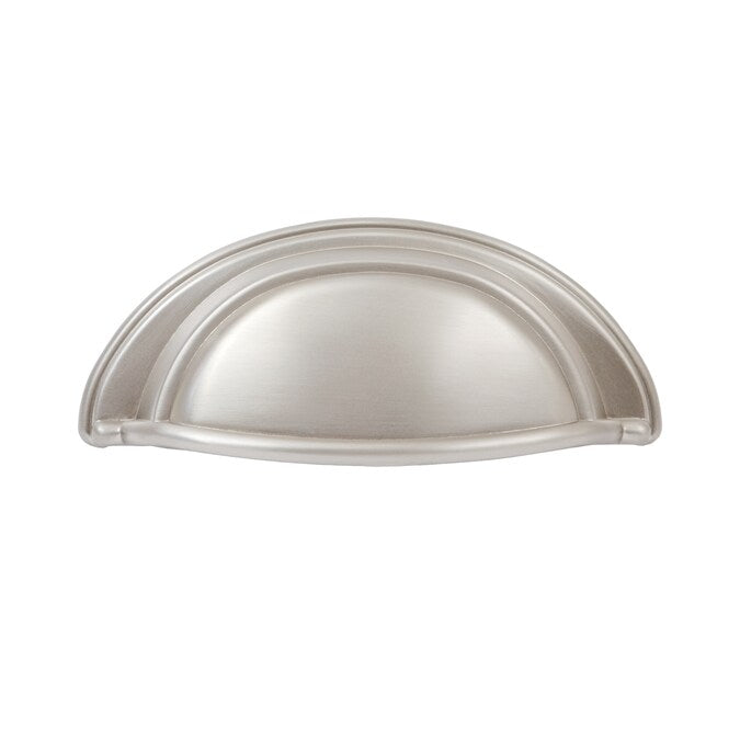 Sumner Street Home Hardware Oval 3-in (76mm) Center to Center Oval Cup Drawer Pull