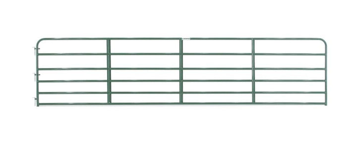 Tarter 4-ft H x 18-ft W Green Powder Over E-coat Steel Farm Corral Fence Gate