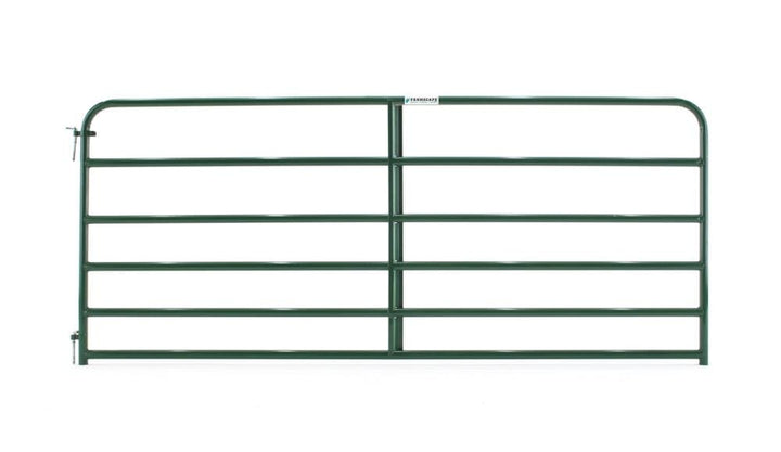 Tarter 4-ft H x 10-ft W Green Powder Over E-coat Steel Farm Corral Fence Gate