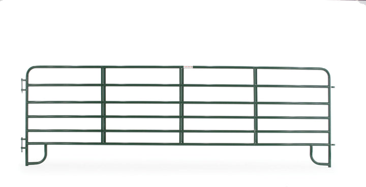 Tarter 5-ft H x 16-ft W Powder Over E-coat Steel Corral Flat-top Containment Fence Gate