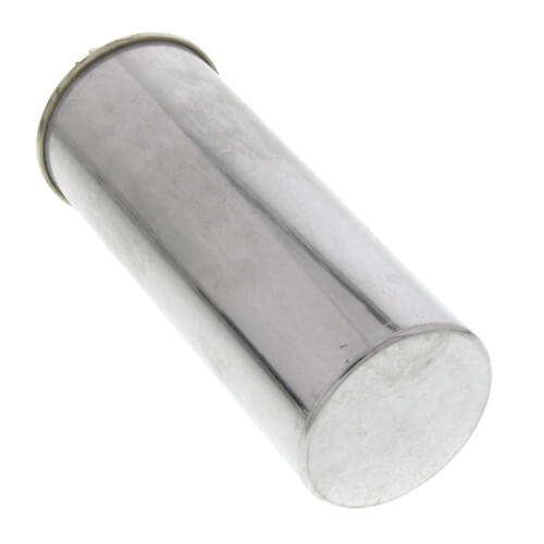 Nordyne 01-0274 capacitor - side view (Voltage: 370V; MFD: 55/7.5)
