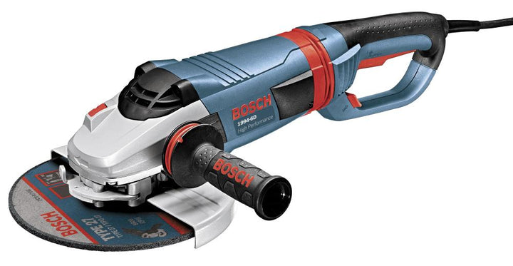 Bosch 9-in Trigger Switch Corded Angle Grinder, 15-Amp, Model 1994-6D