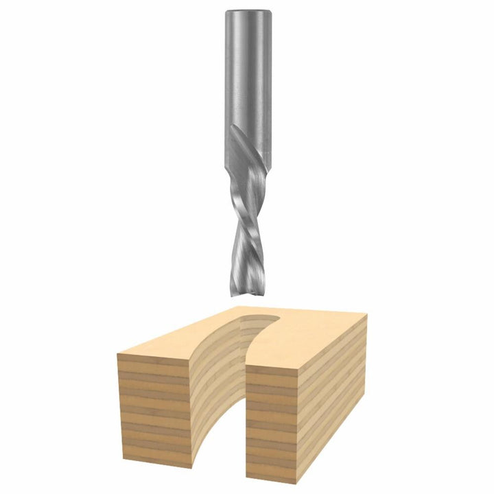 Bosch 1/2-in Solid Carbide Downcut Spiral Router Bit