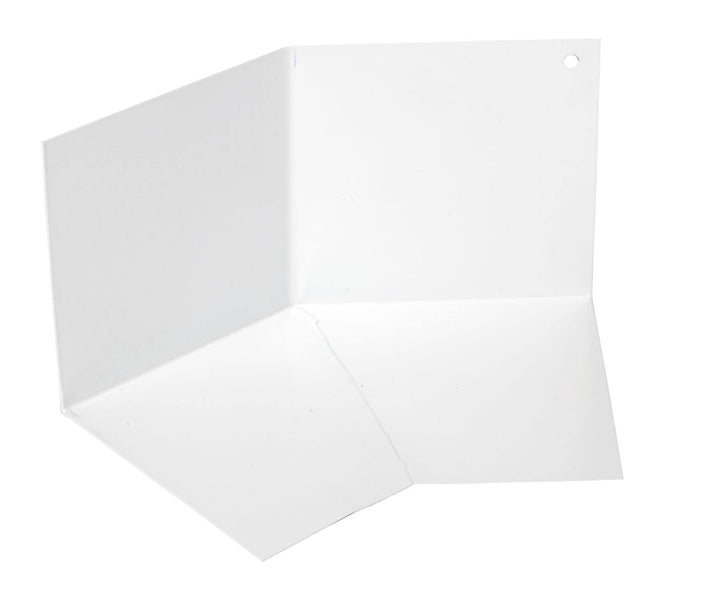 Amerimax 4-in x 8-in White Galvanized Steel Step Flashing Diverter