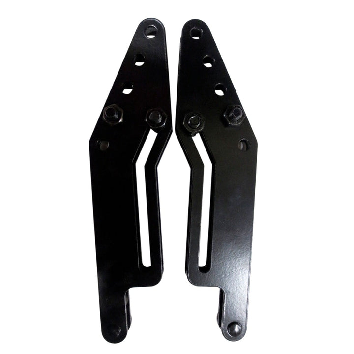 Blue Hawk 2-Pack Black 14-Gauge Steel Garage Door Bracket, 10.83-in