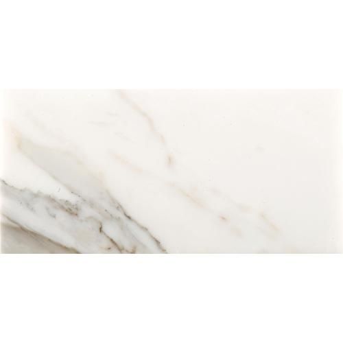 Emser Calacata Oro 20-Pack Calacata Oro 4-in x 8-in Polished Natural Stone Marble Stone Look Floor and Wall Tile