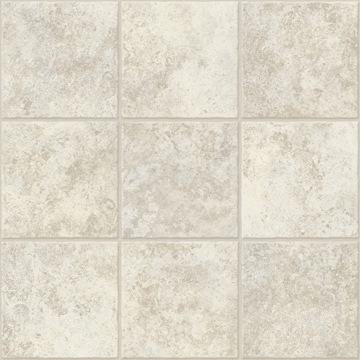 Congoleum (Sample) AirStep Plus Oxford Square London Fog Waterproof Stone Look Glue-Down Sheet Vinyl