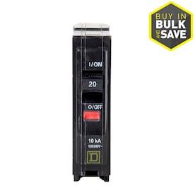Square D QO 20-Amp 1-Pole Standard Trip Circuit Breaker - Hardwarestore Delivery