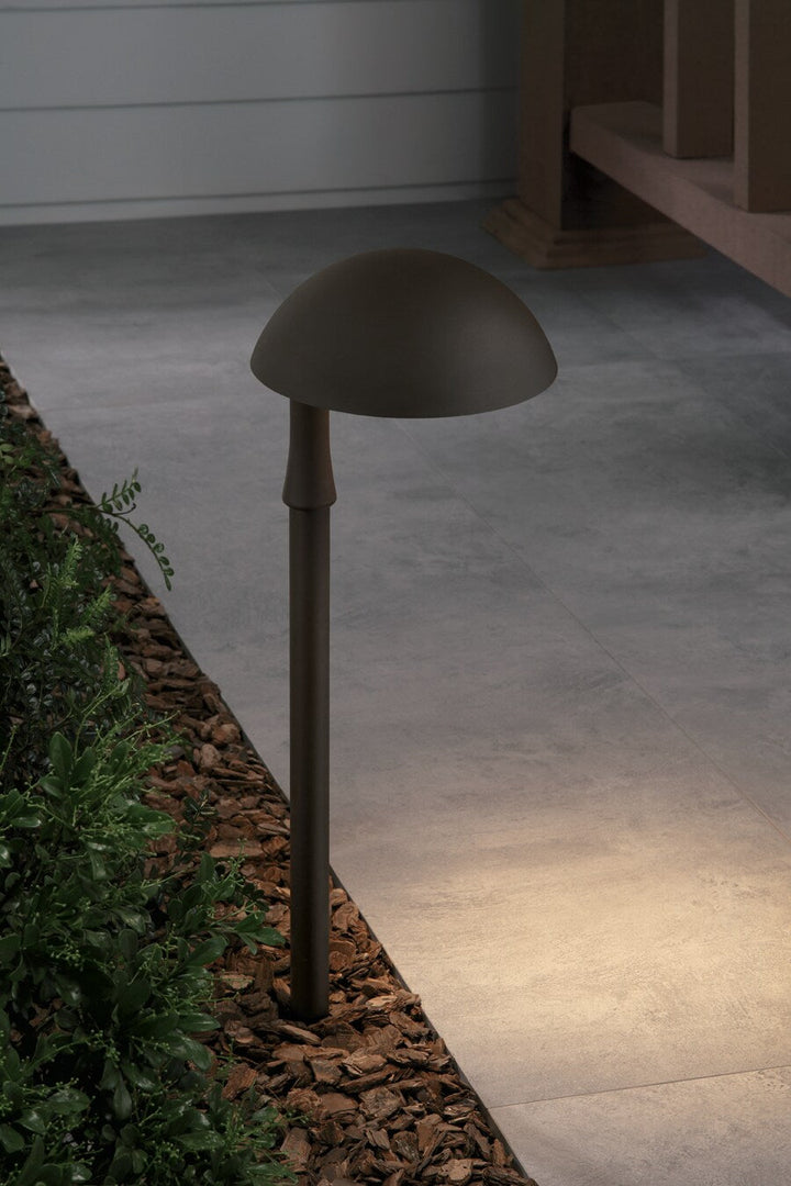 Portfolio 3-Watt Specialty Textured Bronze Low Voltage LED Path Light, 90 Lumens, 3000K