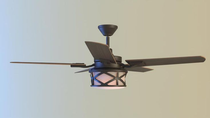 Home Decorators Collection Copley 52-inch Indoor/Outdoor Ceiling Fan with LED Light Kit