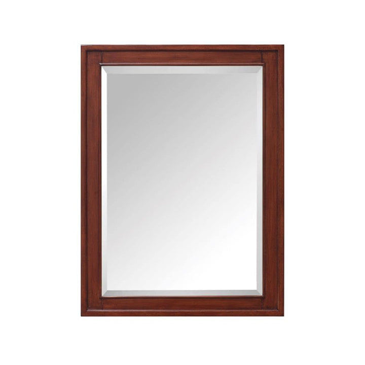 Avanity Madison 24-in x 32-in Surface Mount Tobacco Mirrored Soft Close Medicine Cabinet