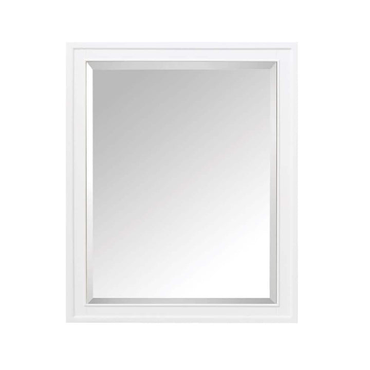 Avanity Madison 28-in x 36-in Surface Mount White Mirrored Soft Close Medicine Cabinet