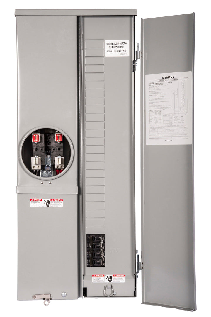 Siemens Siemens/Murray Brand 200-Amp 24-space load center - front view