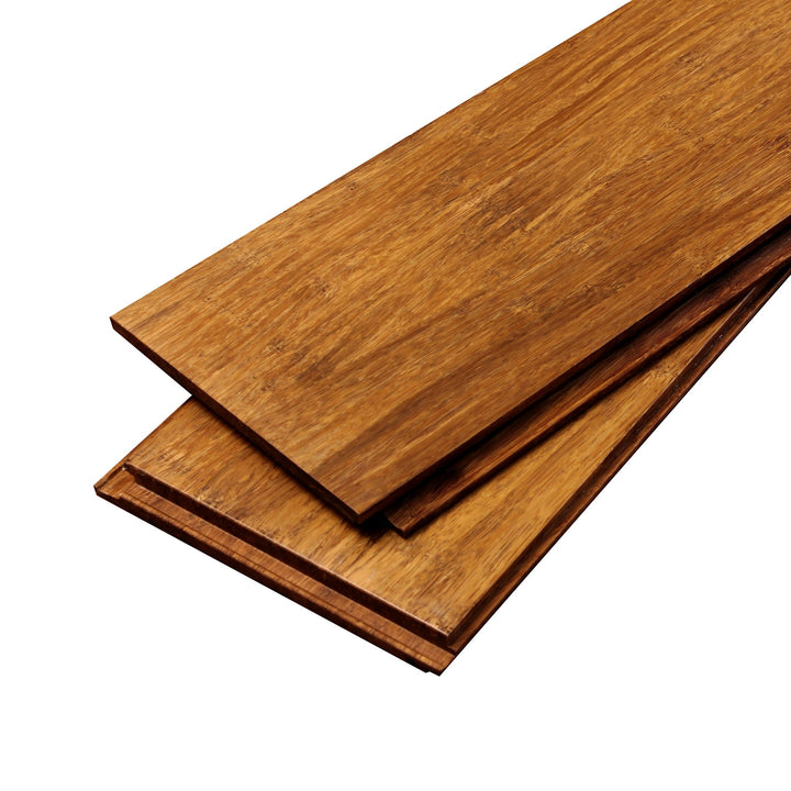 Cali Bamboo Fossilized Prefinished Java Bamboo Smooth/Traditional Locking Hardwood Flooring Sample