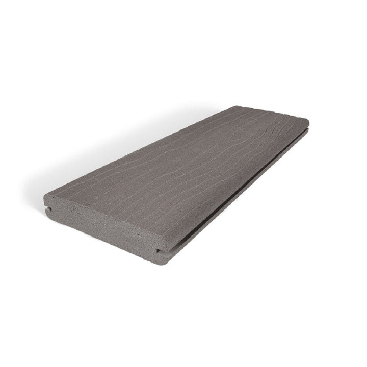 MoistureShield Vantage 1-in x 6-in x 16-ft Cape Cod Gray Grooved Composite Deck Board
