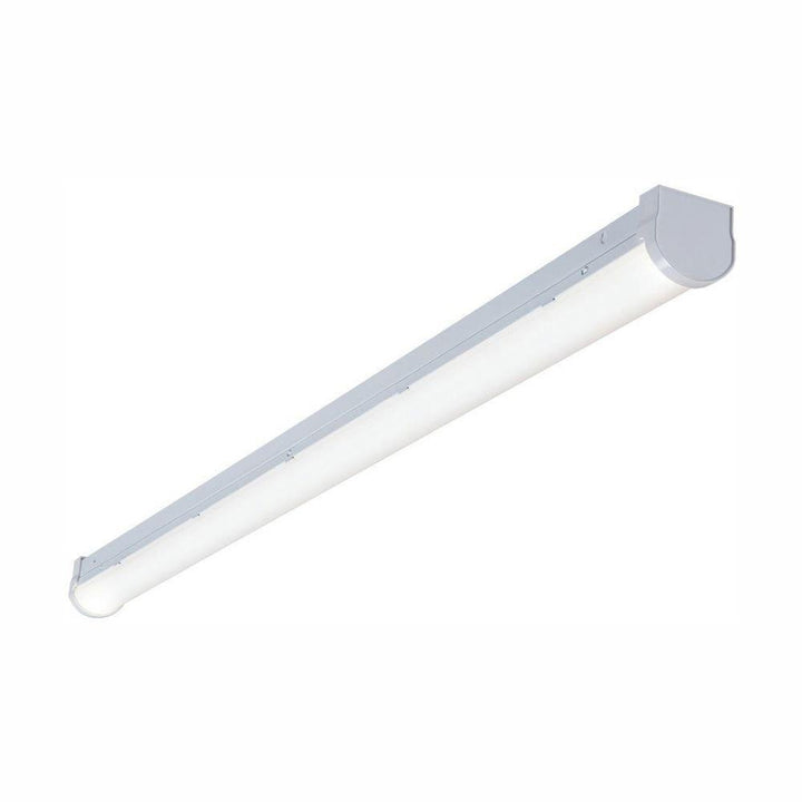 4 ft. Linear White Integrated LED Warehouse Strip Light with 2410 Lumens, 4000K, Dimmable - Super Arbor