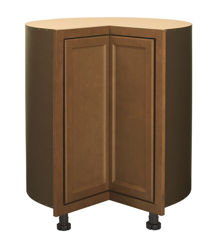 Diamond NOW Weyburn 36-in W x 35-in H x 23.75-in D Saddle Lazy Susan Corner Base Stock Cabinet