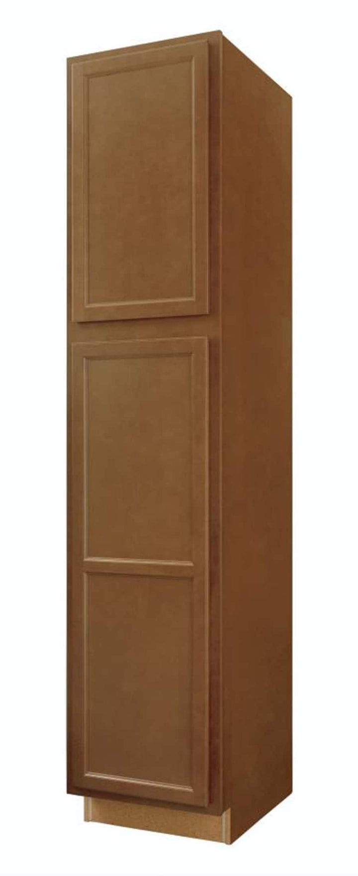 Diamond NOW Weyburn 18-in W x 84-in H x 23.75-in D Saddle Door Pantry Stock Cabinet