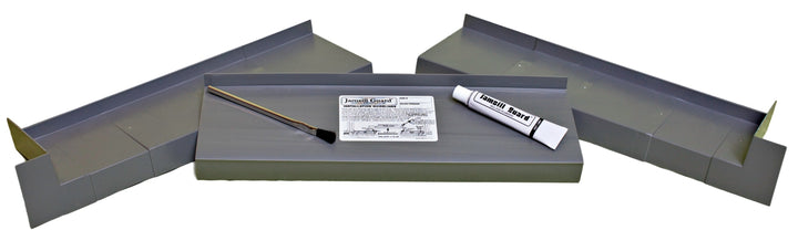Jamsill Guard Sill Pan Flashing, 4.5625-in x 78-in, Gray Plastic Step Flashing
