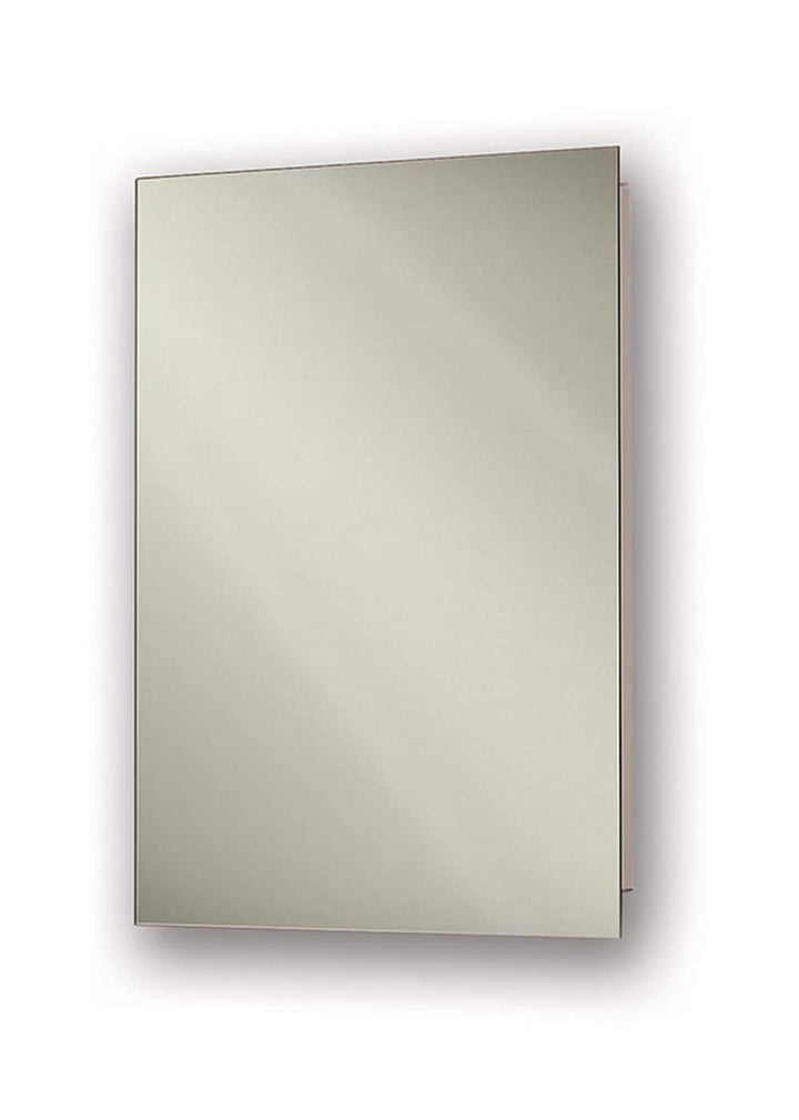 Jensen Topsider 16-in x 26-in Surface Mount Frameless Mirrored Medicine Cabinet