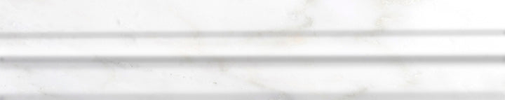Emser Winter Frost Natural Stone Marble Crown Tile, Polished, 2-in x 12-in
