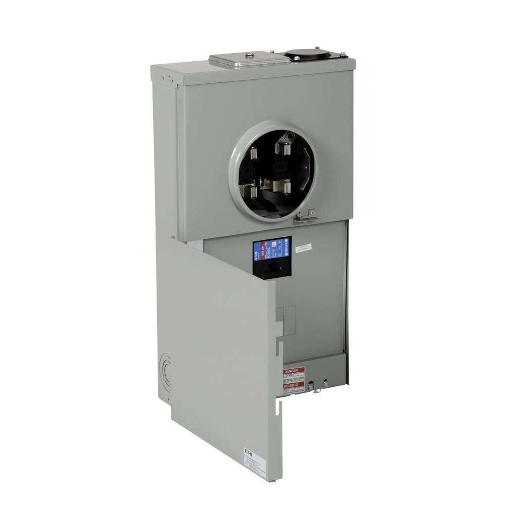 Eaton Type BR 200-Amp 4-space load center - label view