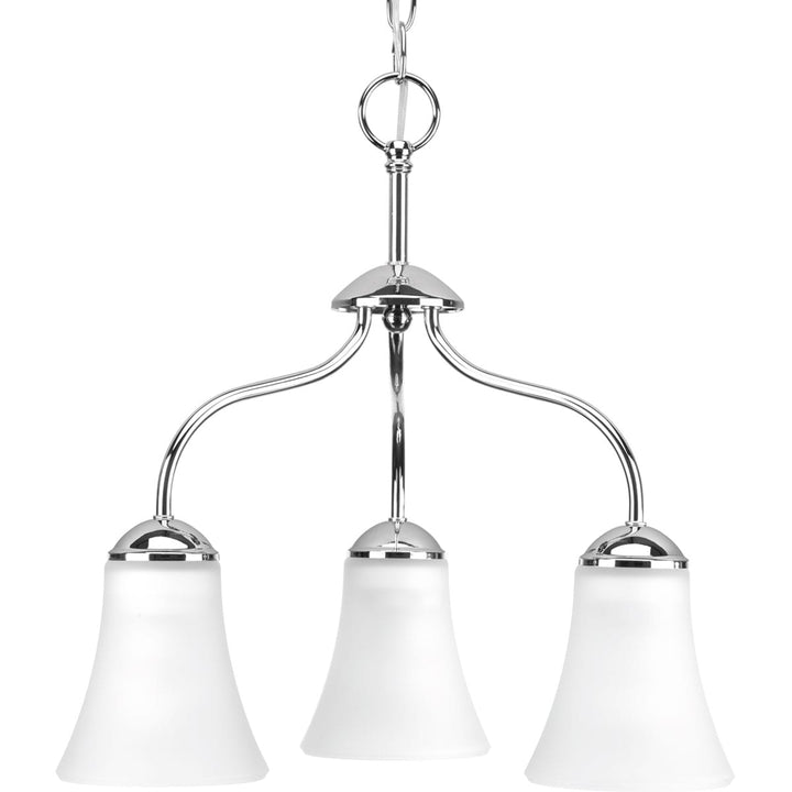 Progress Lighting Classic 3-Light Polished Chrome Traditional Chandelier