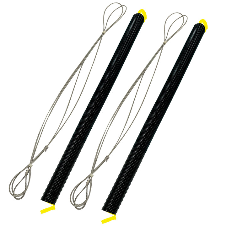 Blue Hawk 130-lb 2-Pack Black Steel Garage Door Extension Spring and Safety Cable