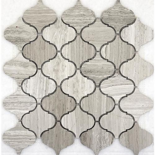 Emser Metro 10-Pack Gray Natural Stone Limestone Border Tile (12-in x 12-in)