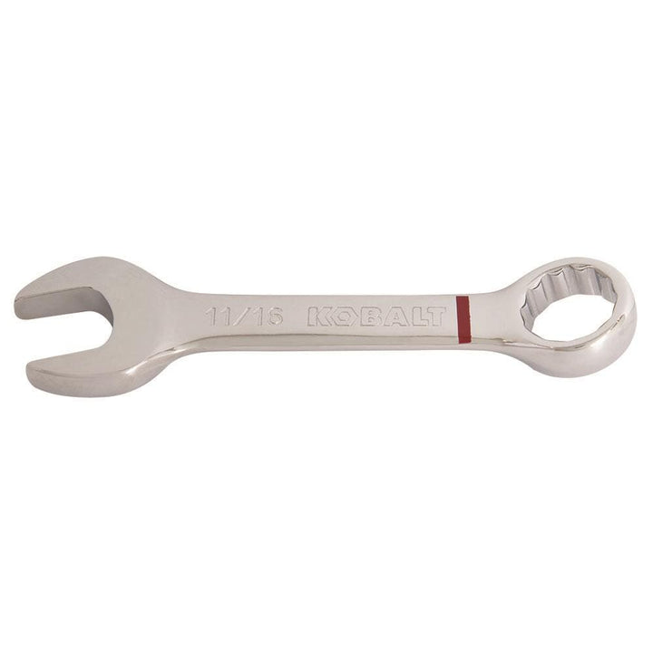 Kobalt 11/16-in 12-Point Standard (SAE) Standard Combination Wrench