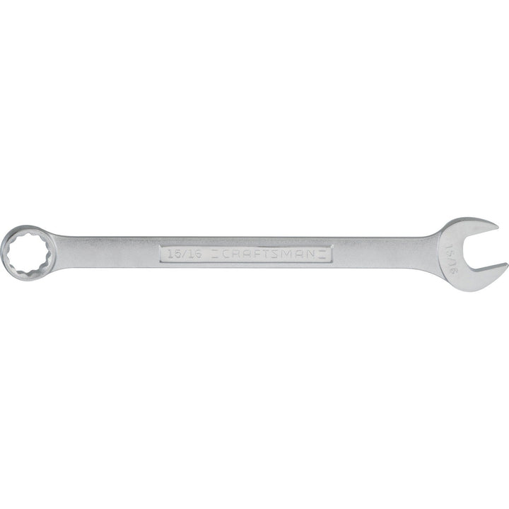 CRAFTSMAN 15/16-in 12-Point SAE Standard Combination Wrench (No Case)