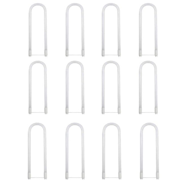 Feit Electric 6 in. 15-Watt T8 32W/ T12 40W Equivalen Cool White (4100K) G13 U-Bend Linear LED Tube Light Bulb (12-Pack)