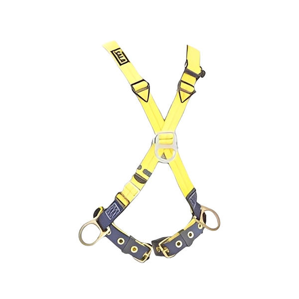 Cross Over Style Positioning/Climbing Harness with Back/Front/Side D-R - All Sizes image 3