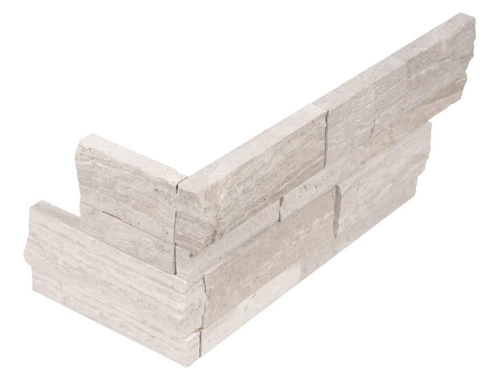 Satori Mystery Ledgestone Corner 6-in x 18-in Natural Stone Marble Wall Tile (4.32-sq ft/Carton)