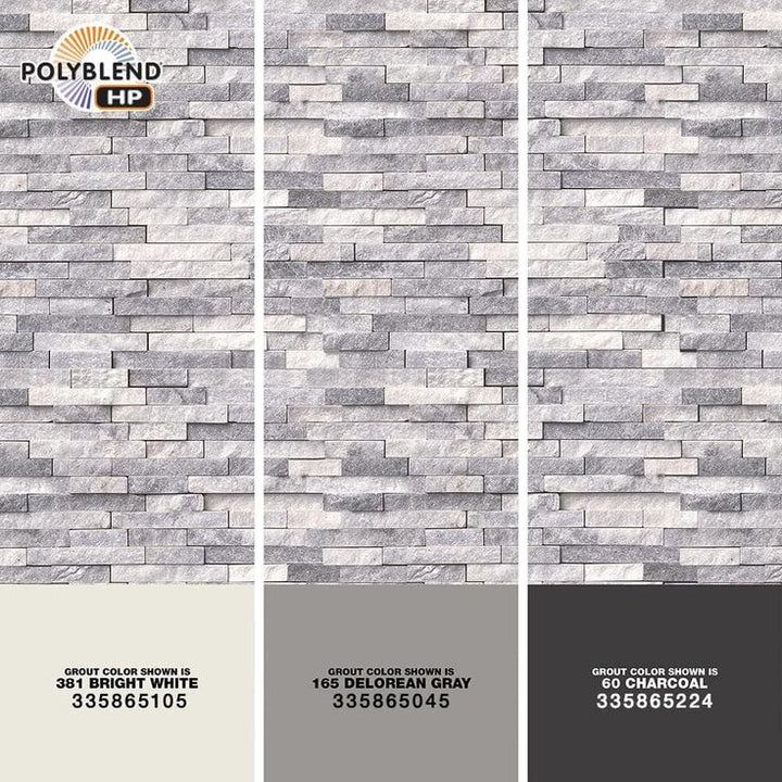 MSI Alaska Gray Split Face 12 in. x 12 in. x 10 mm Textured Marble Mesh-Mounted Mosaic Tile (10 sq. ft. / case)