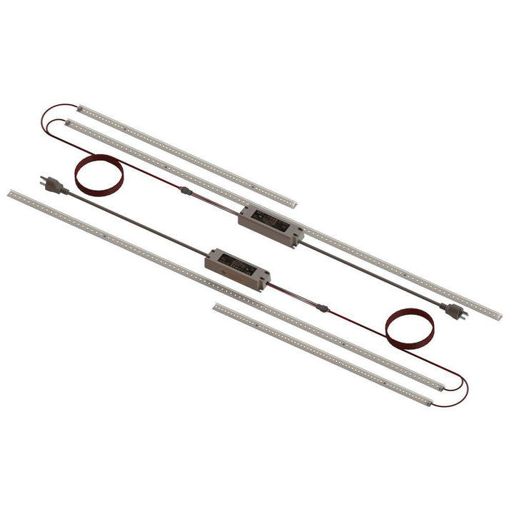 LED Lift Kit 12 ft. 186-Watt Equivalent Integrated LED White Strip Kit Auto or Truck Lift Kit 5000K (1-Pack) - Super Arbor