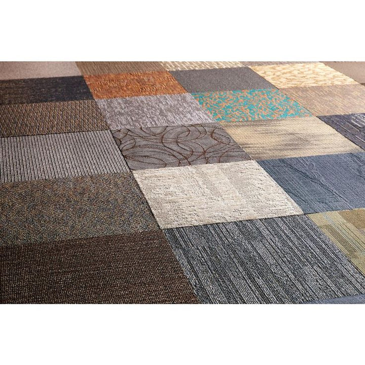 TrafficMaster Versatile Assorted Commercial Pattern 24 in. x 24 in. Carpet Tile (10 Tiles/Case)
