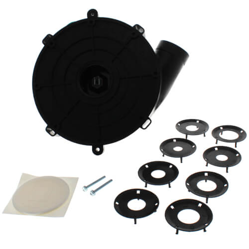 Nordyne 1003441 inducer motor - front view (Phase: 1; Product Type: Inducer)