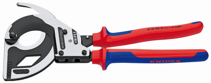 KNIPEX 12.5-in Cutting Pliers, 95 32 320 Ratcheting Cable Cutter