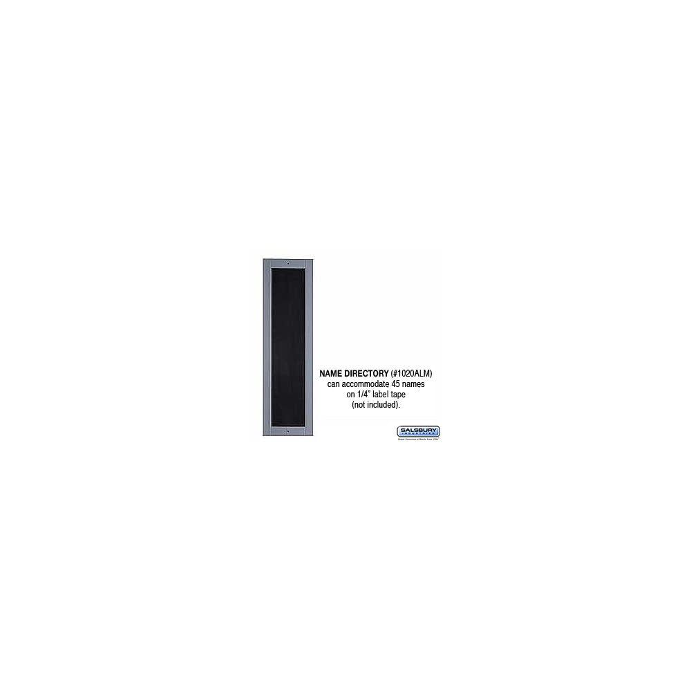 Aluminum Name Directory for Apartments and Businesses