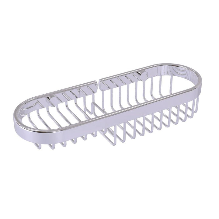 Allied Brass 2.2-in H Screw Mount Solid Brass Polished Chrome Hanging Shower Caddy