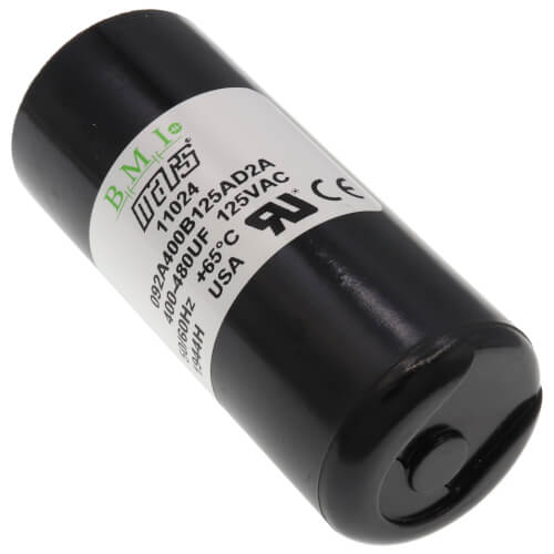 MARS 11024 capacitor - side view (Type: Capacitor; Voltage: 125v, 110v)