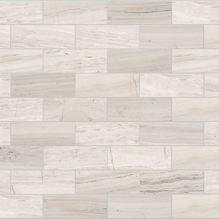 Satori Mystery 12-in x 12-in Polished Natural Stone Marble Look Mosaic Floor and Wall Tile (0.97-sq. ft/ Piece)